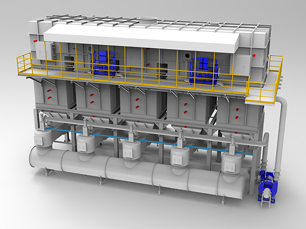 五塔蓄熱式氧化裝置(RTO)